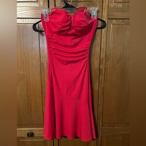 Coral formal dress